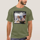 T-shirt French Bulldog Manquant Sandwich (Devant)