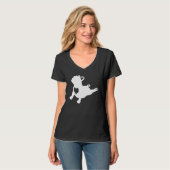 T-shirt French Bulldog Yoga (Devant entier)