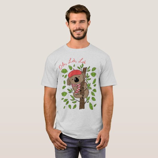 T-shirt French Koala (Devant entier)