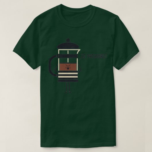 T-shirt French Press 3 (Design devant)