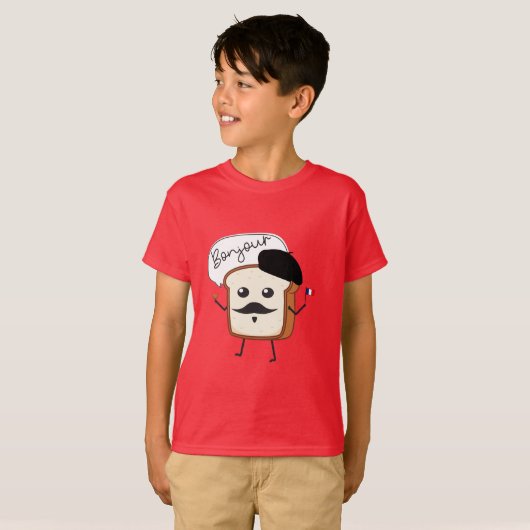 T-shirt French toast (Devant entier)