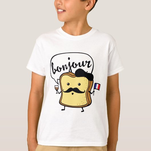 T-shirt French toast (Devant)