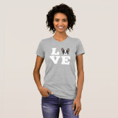 T-Shirt Frenchie Amour (Devant entier)