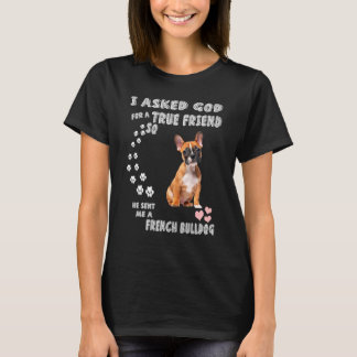 T-shirt Frenchie Chien Maman Frenchie Papa Costume mignon