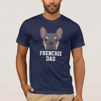 T-shirt Frenchie Dad Lilac et Tan French Bulldog