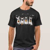 T-shirt frenchie ghost dog (Devant)