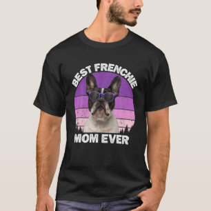T-shirt Frenchie Maman Funky French Bulldog For Mom Women