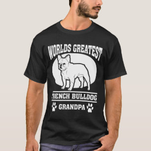 T-shirt Frenchie Mens Worlds Greatest French Bulldog Gran