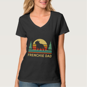 T-shirt Frenchie Papa French Bulldog Papa French Bull Dog 