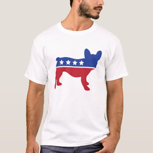 T-shirt Frenchie politique (Devant)