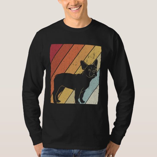T-shirt Frenchie walk (Devant)