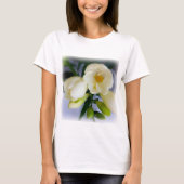 T-shirt frénésie jaune blanc (Devant)