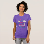 T-shirt FRÉQUENCE – Conception Abstraite Synthwave Vintage (Devant entier)