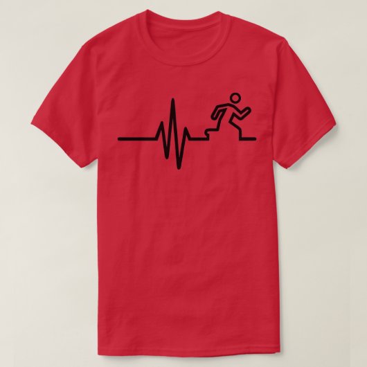 T-shirt Fréquence du coureur (Design devant)