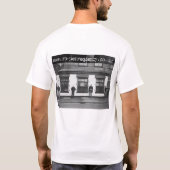 T-shirt Fréquence escroc - foetale sur les tuiles (Dos)