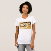 T-shirt fréquences des tournesols (Devant entier)