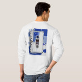 T-shirt Fréquences Estompées (Dos entier)