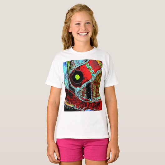 T-shirt Frequency Serpent – Abstract Energy Compact Mirror (Devant entier)