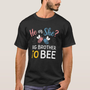 T-shirt Frère À Être Genre Reveillez Parti Grossesse Migno