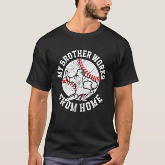 T-shirt Frère attrapeur de baseball drôle Frère attrapeur 