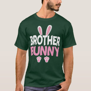T-shirt Frère Bunny de Pâques mignonne famille jumelle frè