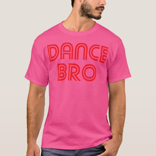 T-shirt Frère de danse Bro Rouge (Devant)