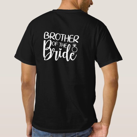 T-shirt FRÈRE de la BRIDE (Dos)