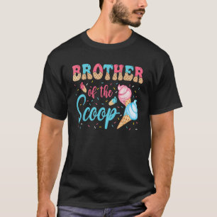 T-shirt Frère De La Crème De Glace Scoop Genre Révéler Béb