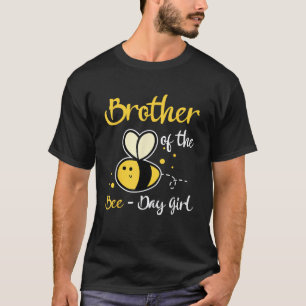 T-shirt Frère De La Fête Des Abeilles Fête D'Anniversaire