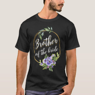 T-shirt Frère de la mariée Mariage Baby Shower Frère