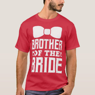 T-shirt Frère de la mariée Mariage fête de mariage jumelag
