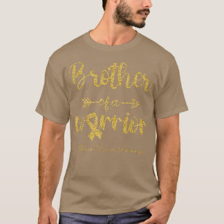 T-shirt Frère De La Sensibilisation Au Cancer De L'Enfance