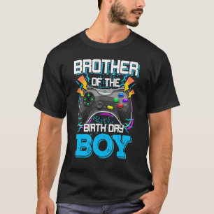 T-shirt Frère De L'Anniversaire Garçon Joyeux Anniversaire