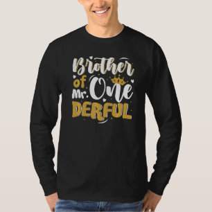 T-shirt Frère De M. Un Derful Matching Famille 1er Naissan