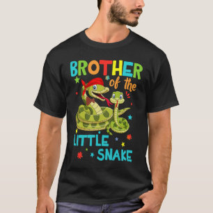 T-shirt Frère De Petite Serpent Anniversaire Famille Corre