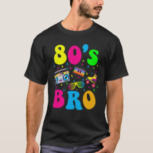 T-shirt Frère des années 80 Mode des années 1980 Tenue de