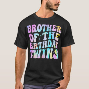 T-shirt Frère des jumeaux d'anniversaire Ensemble d'annive