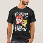T-shirt Frère Du Bébé Birthday Shark Brother Shark B<br><div class="desc">Frère Du Bébé Birthday Shark Brother Shark Boys Girls</div>