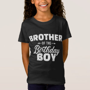 T-Shirt Frère du garçon d'anniversaire fils jumelé famille