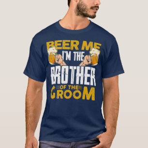 T-shirt Frère du marié portant un toast