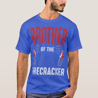 T-shirt Frère Du Petit Pirateur 4 juillet Birt