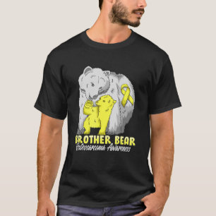T-shirt Frère D'Un Enfant Avec Ostéosarcome Bouillon Lié
