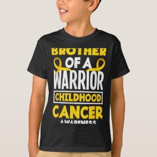 T-shirt Frère d'un guerrier sensibilisation au cancer infa