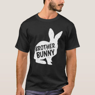 T-shirt Frère Fils Lapin Groupe Drôle Famille Pâques