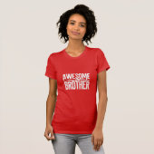 T-shirt Frère génial (Devant entier)