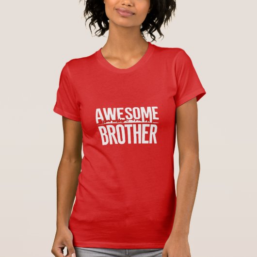 T-shirt Frère génial (Devant)