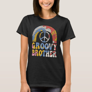 T-shirt Frère Groovy Années 70 Esthétique Rétro Frère des
