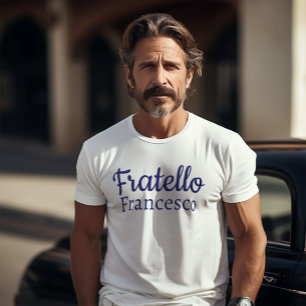 T-shirt Frère Italien Fratello
