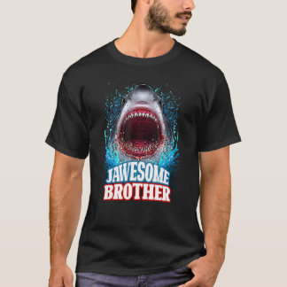 T-shirt Frère Jawesome frère frère frère grand requin blan