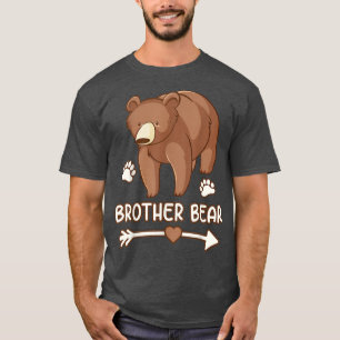 T-shirt frère ours, frère ours tee - shirts pour hommes